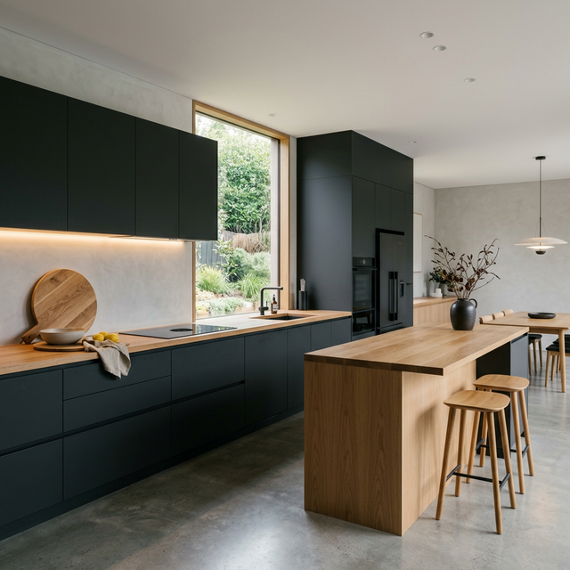 Кухня 'Shadow' з інтегрованим LED-освітленням